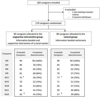 Quality of Life and Needs in Caregivers: Results From the Prospective Multicentric Open-Label Randomized Study of Informal Caregivers of Elderly Patients